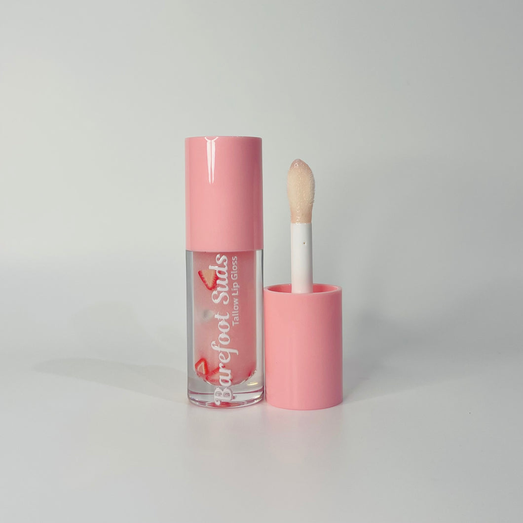 Tallow Lip Gloss - Pink Drink