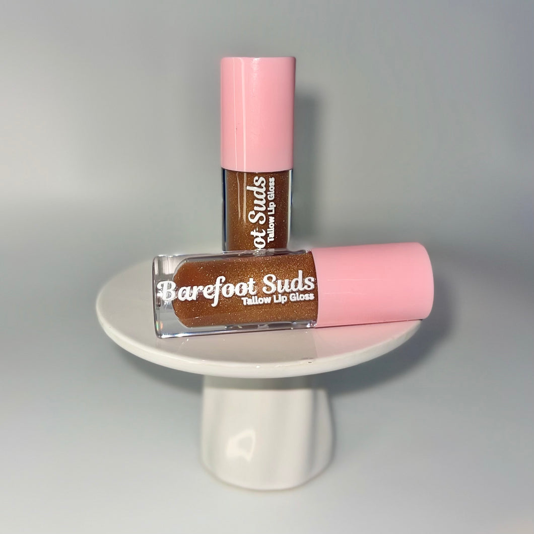 Tallow Lip Gloss - Maple Syrup