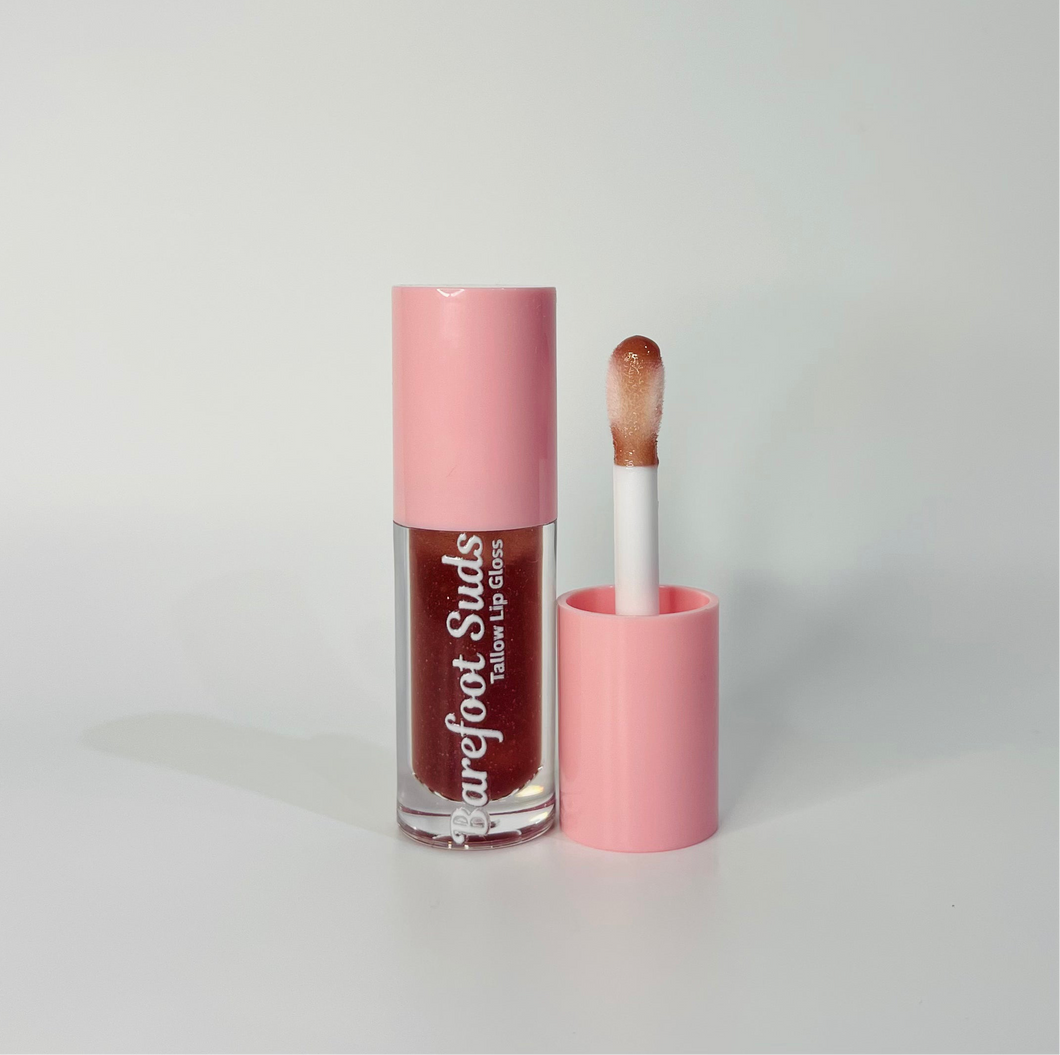Tallow Lip Gloss - Cherry Berry