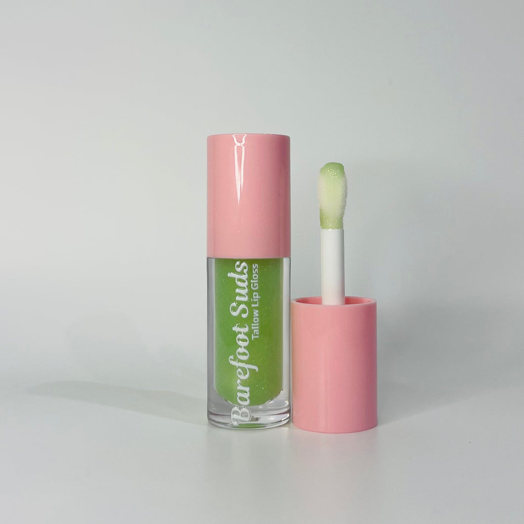 Tallow Lip Gloss - Green Tea & Matcha