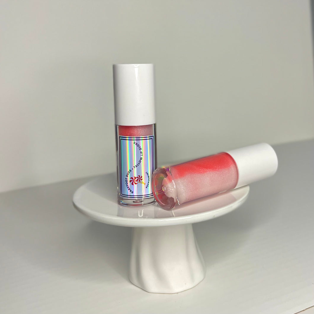 Tallow Lip Gloss - Peppermint